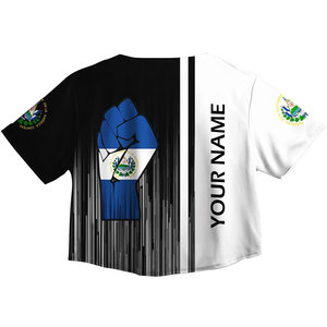 Maillot de baseball personnalisé pour femme – Logo, nom et numéro sur mesure – T-shirt en polyester doux pour le jour du match - Product Image 2