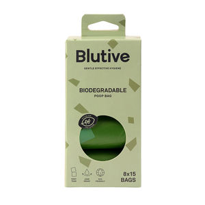 Bolsas para Desechos de Mascotas de Buena Calidad Hechas en España, Bolsas Biodegradables y Resistentes para Excrementos de Perro Blutive 8x15 de España - Product Image 1