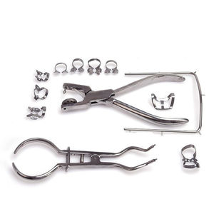 ชุดเครื่องมือผ่าตัดทางทันตกรรมเยอรมันคุณภาพสูง พร้อมกล่องหนังใส่ยางกันน้ำลายสำหรับทันตกรรม - Product Image 1