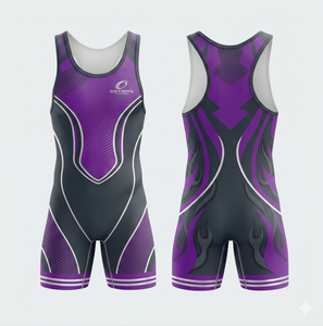 Factory Made Design Men's Wrestling <b>Singlets</b> Stretch Quick Dry Spandex/Polyester <b>Weightlifting</b> <b>Singlets</b> High Quality - Product Image 6
