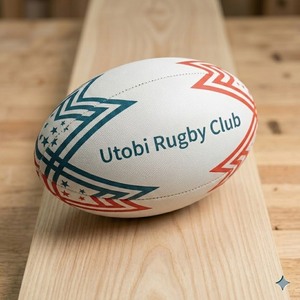 Team Use Rubber Rugby Ball Size 5 Durable Training & Match Ball High Grip Outdoor Adults Kids Bulk Wholesale - Product Image 6