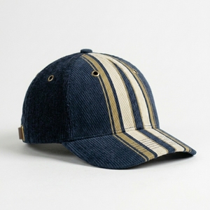 หมวกเบสบอลทรงวินเทจพรีเมียม 6 แผง ผ้าคอร์ดูรอย แบบ Dad Hat ผ้าฝ้ายนุ่ม สายปรับได้ สไตล์สตรีทแวร์ ปักลาย 3 มิติ สำหรับทุกเพศ - Product Image 3