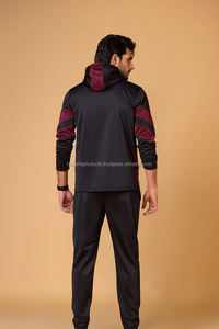 ชุดวอร์มสองชิ้นมีฮู้ดสำหรับผู้ชายเครื่องแต่งกายแนวสตรีทแบบกำหนดเองชุดวอร์มแฟชั่นลำลองสำหรับบุรุษผลิตโดย HP - Product Image 5