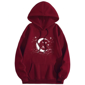 Sweat-shirts à capuche vierges pour femmes, 100% coton, en molleton, personnalisables avec logo, faible MOQ, vente en gros - Product Image 1