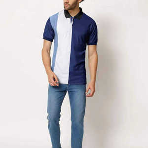Latest Fashion Breathable Men's Polo <b>Shirt</b> <b>Half</b> Sleeve 100% Cotton Quick Dry Solid Color Polo <b>Shirt</b> - Product Image 3