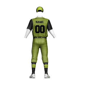 Uniforme de Béisbol Personalizado al por Mayor, 100% Poliéster, Secado Rápido, Sublimación Vibrante - Product Image 4