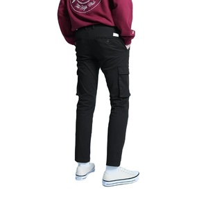 <b>Men's</b> High Quality <b>Khaki</b> Drawstring Sweatpants Casual Joggers Cargo Pants Stretch Multi-Pockets Flat Front Custom BD <b>Shorts</b> - Product Image 4