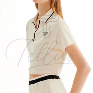 Top Corto para Mujer, Ropa Deportiva, Nuevo Diseño, Tallas para Adultos, Transpirable, Precio al por Mayor, Logotipo Personalizado, Color Personalizado - Product Image 5