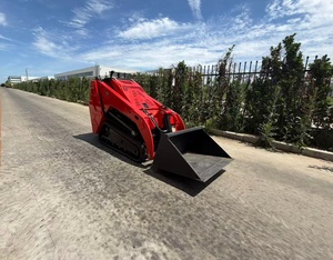 Cargadora de Ruedas Personalizada Euro 5 CE EPA <span class=keywords><strong>Goodway</strong></span> Zebra con Motor Diésel Kubota/Yanmar, Minicargadora con Dirección Deslizante, 18.2kW de Potencia Nominal, Carga de 455 kg - Product Image 2