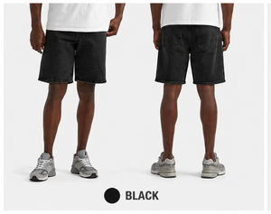 Shorts Bermuda en jean vert olive pour homme, taille mi-haute, fermeture éclair, logo frontal, décontracté, respirant, avec poches - Product Image 3