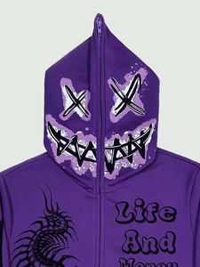 Proveedor mayorista de sudaderas con capucha para hombre, algodón de alta calidad, personalizadas con estampado, para invierno, casuales, de moda diaria y estilo urbano. - Product Image 5