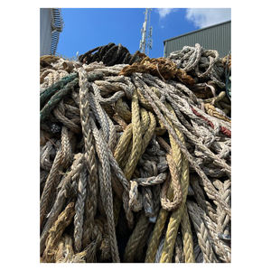 Déchets de corde en PP naturelle et mixte pour l'industrie du recyclage du plastique, approvisionnement en gros volume - Product Image 2