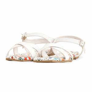 Sandale à talon de cérémonie blanche FR5417 - Product Image 3