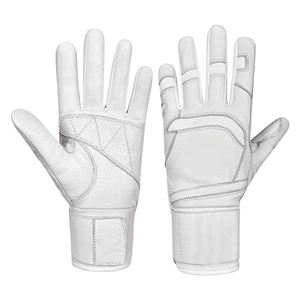 Guantes de Bateo de Béisbol de Cuero Suave de Primera Calidad, Guantes de Bateo de Béisbol Antideslizantes de Calidad Profesional Bruce Bolt, Diseño de Logotipo Personalizado - Product Image 6