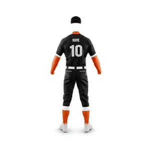 Maillot de baseball personnalisé pour équipe sportive, club, gym, avec boutons, qualité supérieure, sur mesure, pour hommes, 100% polyester, séchage rapide - Product Image 2