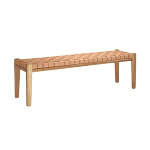 Home Garden and Park Rattan Woven <b>Bench</b> Modern Stylish Stool or Ottoman <b>Indoor</b> and Outdoor Furniture - Product Image 6