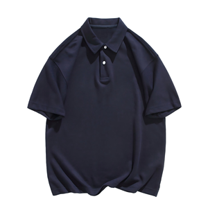Camiseta para Hombre, 180 g/m², 100% Algodón, Transpirable, Corte Holgado, Manga Corta, Cuello Acanalado, Bordado Frontal - Product Image 5