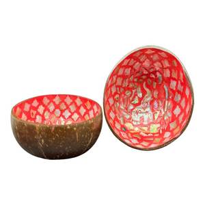 ชุดชามมะพร้าวเคลือบเงาสไตล์โบราณคุณภาพสูงดีไซน์คลาสสิกสำหรับของแจกฟรี - Product Image 3