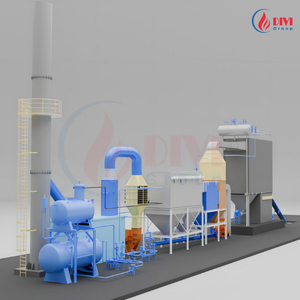 Caldera de aceite térmico de alta presión a vapor, de biomasa, vertical, PLC, 300C, industrial, DIVI, fabricante de Vietnam - Product Image 2