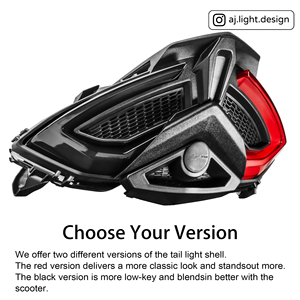 ไฟท้ายมอเตอร์ไซค์ NEW AJ Light Design MMBCU NAGA อัพเกรดไฟเบรก  ดัดแปลงเพิ่มเติม ผลิตในไต้หวัน รับประกัน 12 เดือน - Product Image 2