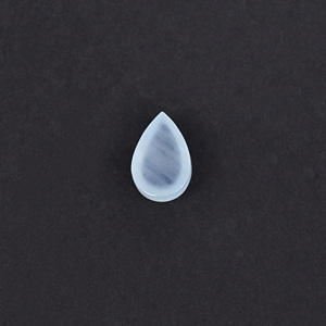 Aguamarina Natural de 3 Quilates, 11x7mm, Forma de Pera, Cabujón, Gema Suelta - Product Image 5