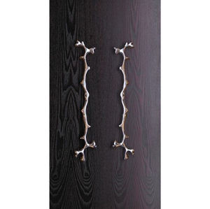 Poignée de porte en aluminium longue, de luxe, en forme de branche, pour porte vitrée extérieure de villa ou d'hôtel cinq étoiles - Product Image 5
