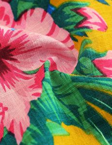 Men Elastic Waist <b>Shorts</b> Floral Print Drawstring Beach Summer Casual Holiday Colorful Lightweight White top mens swim beach - Product Image 3