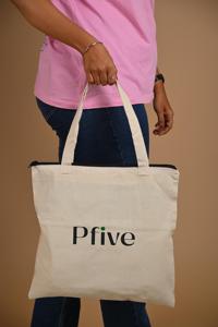 Customizable High Quality 100% Cotton Canvas Letter Beauty Cosmetic <b>Case</b> Handled Design Eco-Friendly GOTS Certified Reusable - Product Image 3