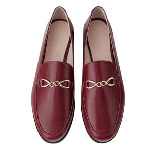 Chaussures pour femmes avec logo personnalisé, cuir de qualité supérieure, bout rond, Derby, fabricant OEM en gros, chaussures avec logo personnalisé - Product Image 2