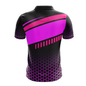 Venta al por mayor de impresión por sublimación personalizada patrón sólido ropa deportiva Jersey tela para hombres y mujeres OEM/ODM para Polos - Product Image 2