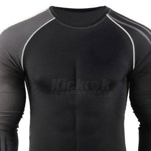 Flexible Breathable Rashguard Shirt with Quick Dry Fabric Perfect for Men's Swimming <b>Surfing</b> and Outdoor Workout Sessions - Product Image 4