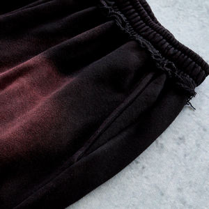2026 Custom Outdoor Wholesale Sun Faded Vintage <b>Men's</b> Distressed Pants Straight <b>Flare</b> Sweatpants Baggy Outwear Washed Sweat Pant - Product Image 3