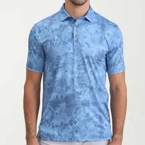 Camiseta Polo de Golf Personalizada con Logotipo para Hombre, Diseño de Cuello, Secado Rápido, Precio Económico - Product Image 1