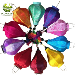 Custom Logo Hoi An Lantern Vietnamese Handmade Bamboo Silk Lamp for Boutique Hotel Cafe and Spa Decoration - Product Image 4