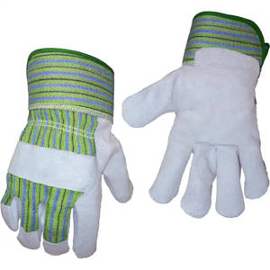 Guantes de Trabajo de Cuero Vacuno de Primera Calidad, Cómodos, Guantes de Seguridad Industriales con Protección para las Manos, Resistentes - Product Image 5