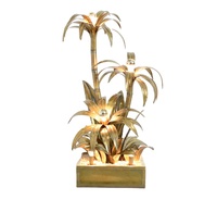 Lampe de table en fer en forme de palmier, design moderne, durable, pour la décoration de la maison de luxe, salon