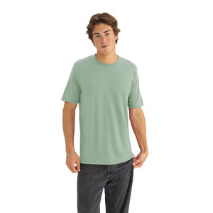 เสื้อยืด Next Level 6200 รุ่นใหญ่ สีเขียวเซจ ผ้าโพลี/คอตตอน สำหรับงานเทศกาล ผู้หญิง - Product Image 4