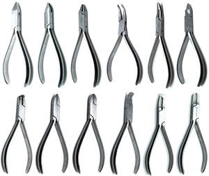 Kit de 45 instruments chirurgicaux dentaires manuels réutilisables en acier : extracteurs, forceps, ciseaux et pinces - Product Image 2