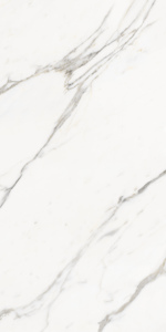 Carreaux muraux en porcelaine aspect marbre blanc brillant ASIANO, imitation pierre polie, texture imitation pierre, carrelage intérieur - Product Image 3