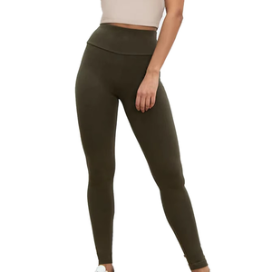 Leggings de sport pour femmes, taille haute, extensibles et doux, pantalons de yoga, contrôle de l'humidité, vêtements de sport personnalisés - Product Image 1