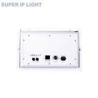 Panneau lumineux LED vidéo 200W blanc chaud CRI95 IP20 en tôle d'aluminium, dimmable, contrôle DMX pour photographie en studio et diffusion en direct