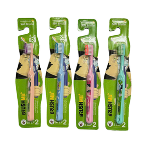 OEM cepillo de dientes manual para bebés cerdas suaves limpieza profunda Lien Thanh Phat bambú/plástico/mango de madera - Product Image 3