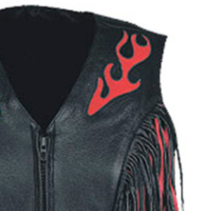 <b>Womens</b> Cowboy Fringe Vest Leather Western Sleeveless <b>Jacket</b> <b>Suede</b> Tassel Festival Rodeo Biker Fashion Supplier Premium - Product Image 5
