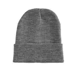 High Quality Unisex <b>Plain</b> <b>Cap</b> Dyed Embroidery Black Knitted Winter Ski Hat Woven Label Beanie Jacquard Rivet Daily Sports - Product Image 4