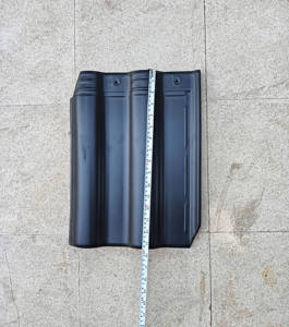 Tuiles de toit en céramique émaillée traditionnelle chinoise - Design incurvé décoratif - Product Image 4