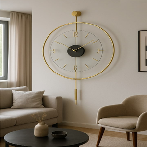 <b>Vintage</b> openwork metal <b>world</b> <b>map</b> frame analog wall clock with roman numerals, available at wholesale prices. - Product Image 4