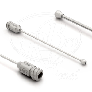 Aiguille d'alimentation droite en acier inoxydable avec embout en forme de bourgeon 4,7 mm 16G x 83 mm pour tube d'alimentation des oiseaux - Product Image 2
