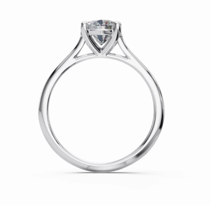 Anillo de Diamantes Naturales en Oro Sólido de 9K, 14K, 18K, Oro Amarillo, Rosa y Blanco, Joyería Artesanal, Banda de Diamantes, Anillo de Compromiso, Aniversario - Product Image 4