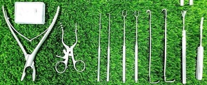 Juego de 26 Instrumentos Quirúrgicos Básicos de Plástico para Cirugía de Mano, Palma y Muñeca, de Uso General, Clase II, para Veterinaria y Cirugía Plástica - Product Image 3