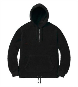 Men's Cozy Sherpa Hoodie Fabric Winter Plush <b>Fleece</b> <b>Lined</b> Pullover <b>Jacket</b> Hiking Camping Everyday Wear Warmth High Streetwear - Product Image 2